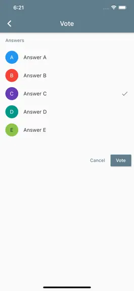 Game screenshot eduVote apk