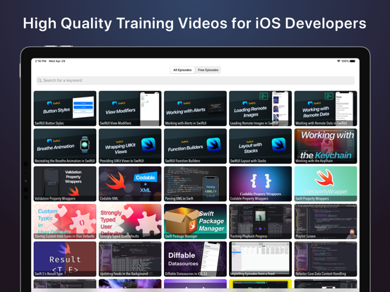 Screenshot #4 pour NSScreencast: Learn Swift