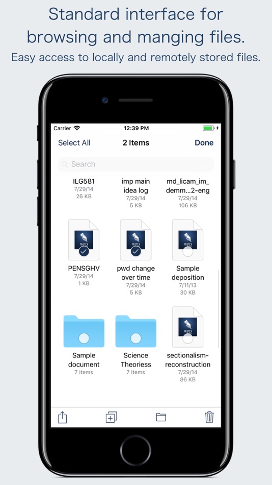 #5. WPD Reader - for WordPerfect (iOS) 由: RootRise Technologies Pvt. Ltd.