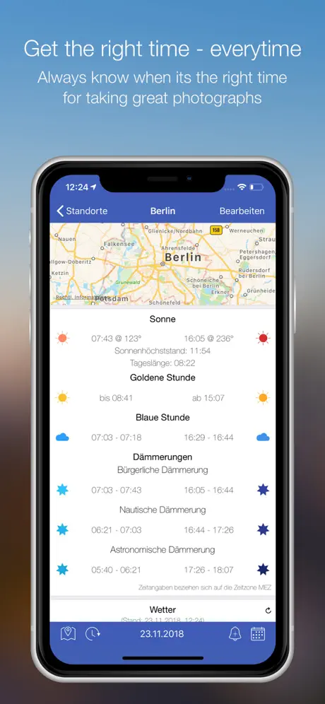 Blue Hour (Solar Calculator)