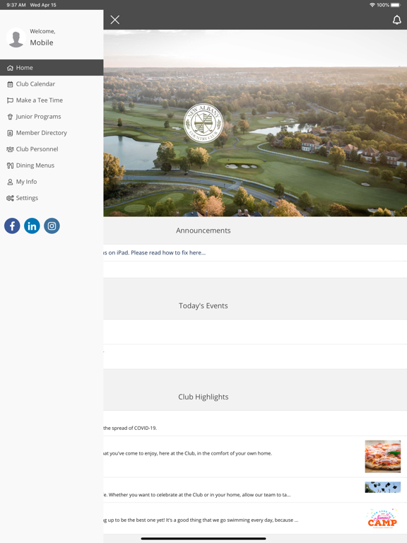 App screenshot