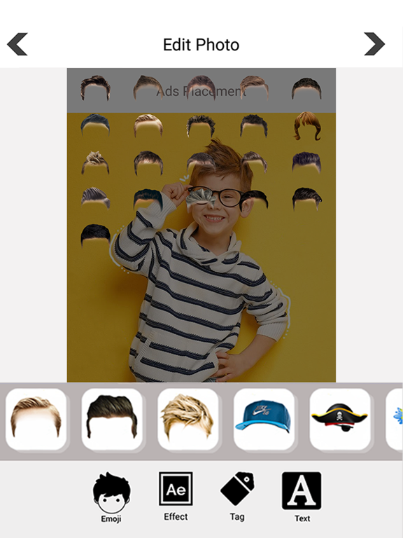 Screenshot #6 pour Boy Hair Changer