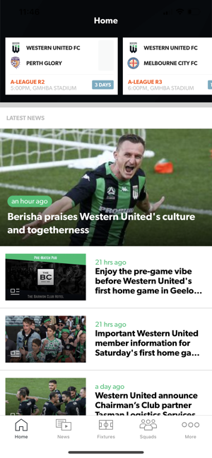 Western United FC Official App(圖2)-速報App