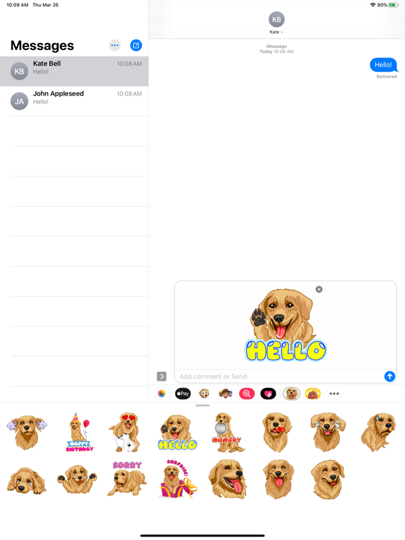 Screenshot #5 pour RadarMojis - Golden Retriever