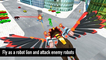 Flying Lion Robot Transform Screenshot