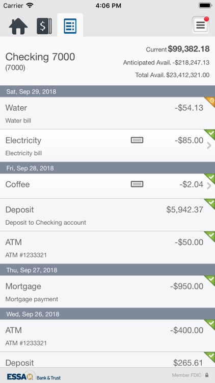 ESSA Business Mobile Banking screenshot-4