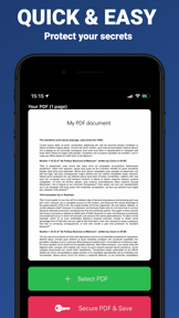 PDF Secure screenshot