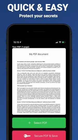 PDF Secure screenshot 4