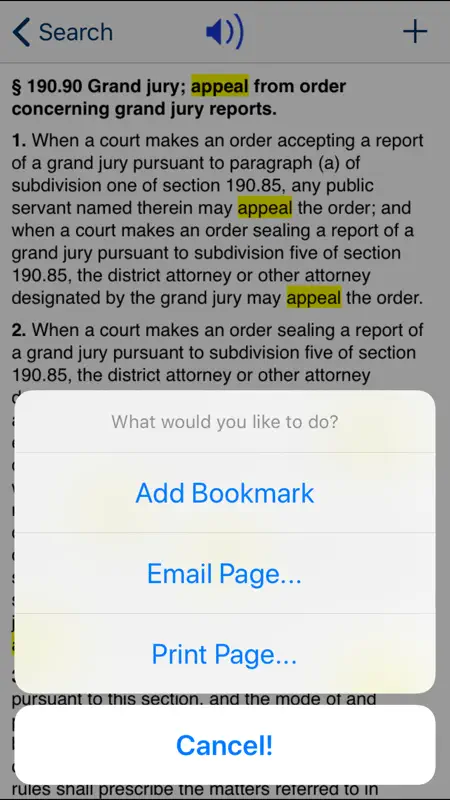 NY Criminal Procedure Law 2026 screenshot 4 of 5