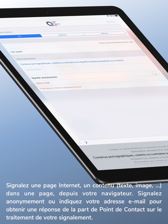 Screenshot #5 pour Point De Contact