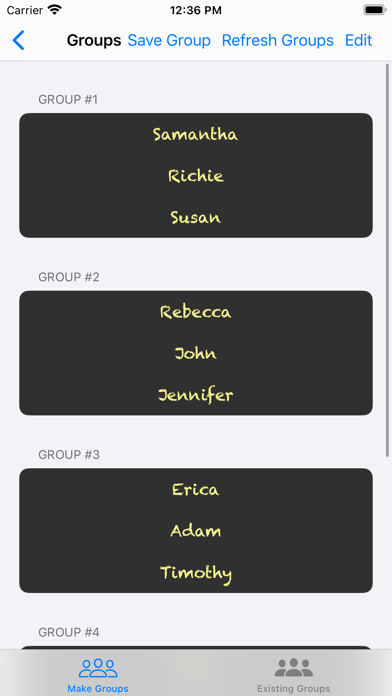 App screenshot