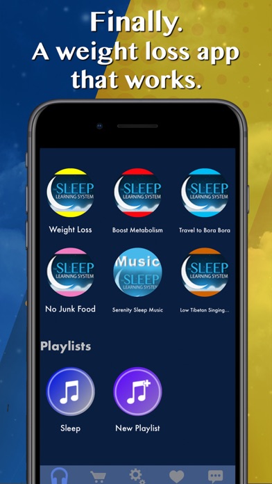 Screenshot #1 pour Weight Loss - Sleep Learning
