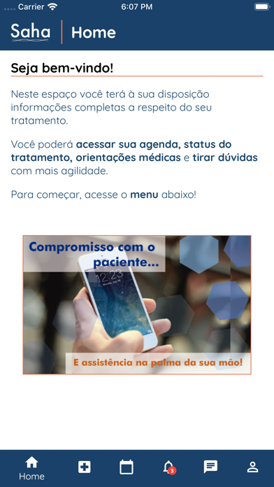 Saha Paciente Screenshot