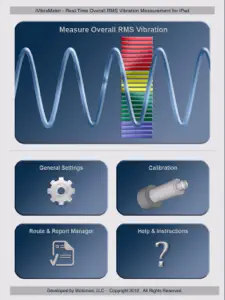 iVibraMeter screenshot #1 for iPad