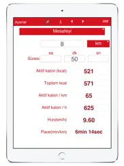koşu ve yürüme harcanan kalori ipad resimleri 3