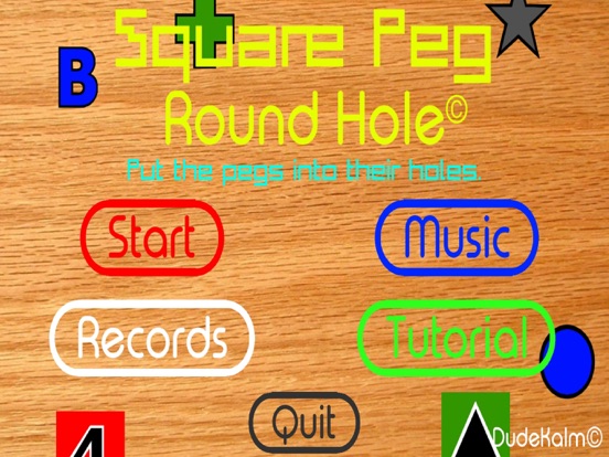Screenshot #4 pour Square Peg Round Holes