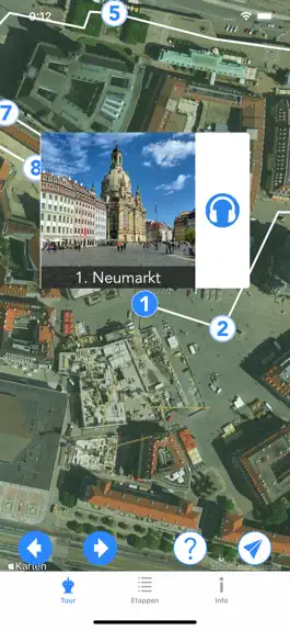 Game screenshot Audioguide Dresden Altstadt apk