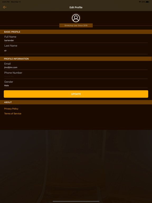 Screenshot #4 pour Drinkchop Bartender