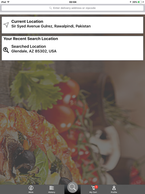 Screenshot #5 pour Get Food 4 U