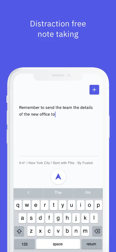 Flite - Email Yourself Notes