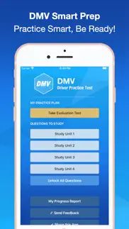 dmv practice test smart prep iphone screenshot 1