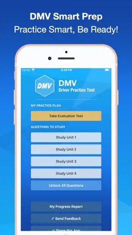 Game screenshot DMV Practice Test Smart Prep mod apk