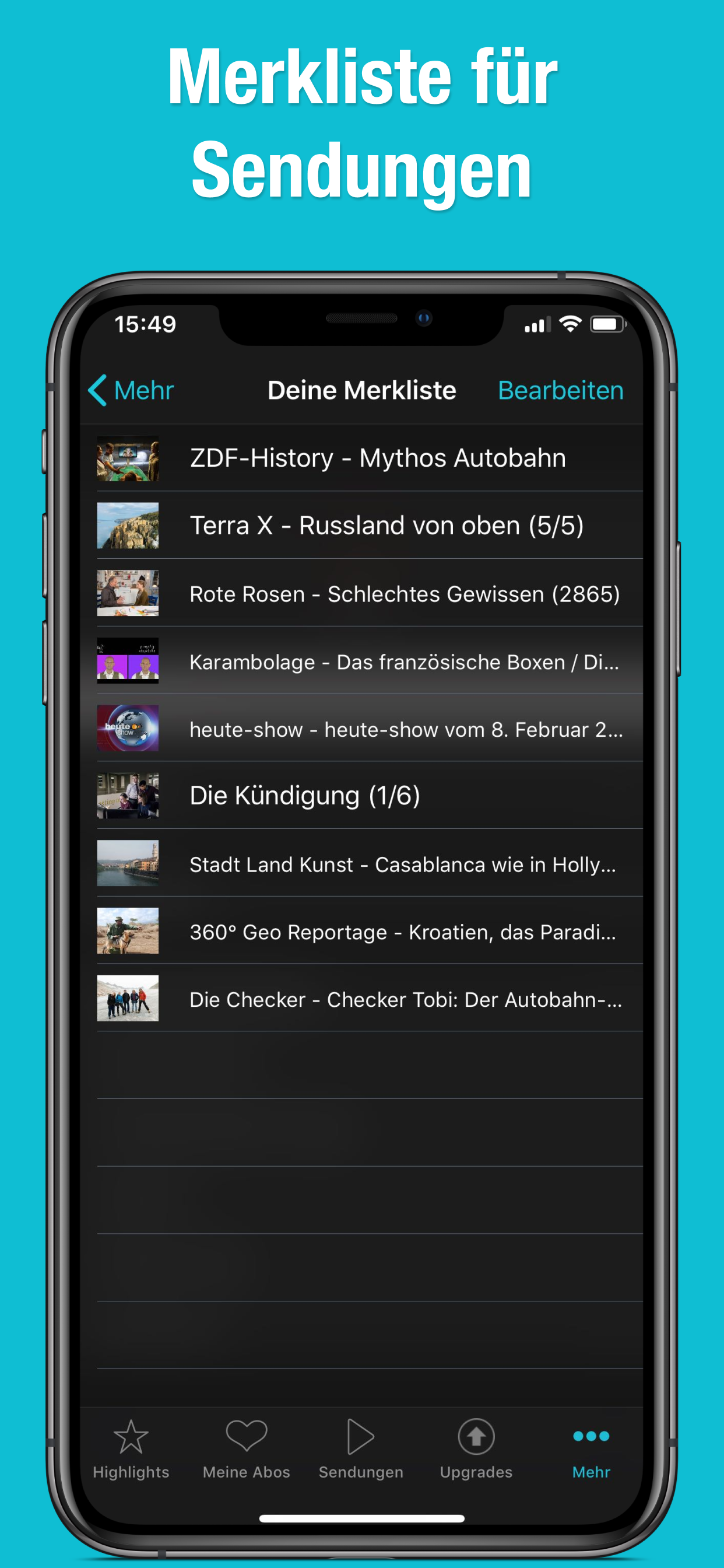 TV.de Mediatheken App screenshot 6