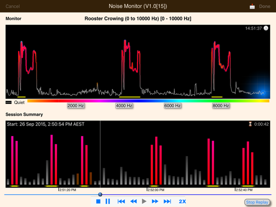 Noise Monitor and Analysis iPad screenshot 4 - Lifestyle app