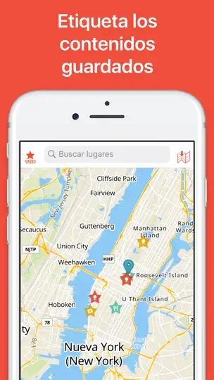 Captura de pantalla de CityMaps2Go Mapas Offline en iPhone 7
