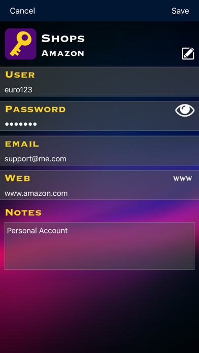 Screenshot #2 pour Password Control