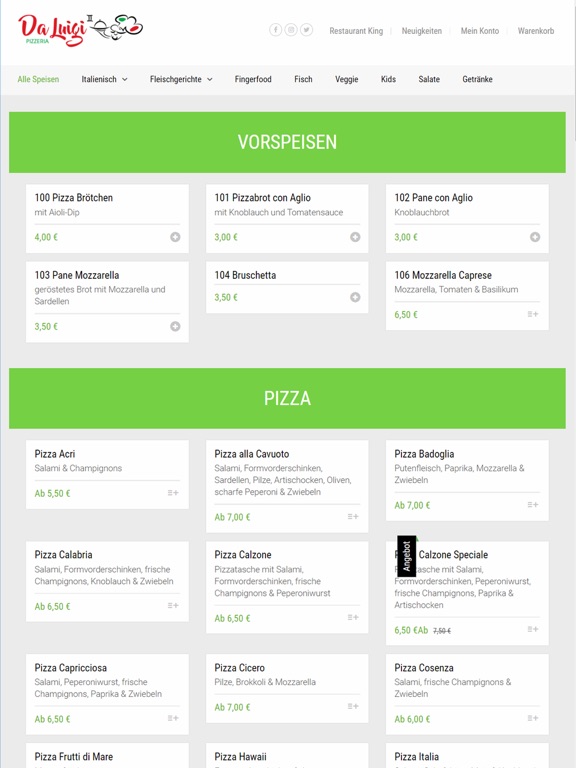 Screenshot #5 pour Pizzeria Da Luigi 2 (Rodgau)