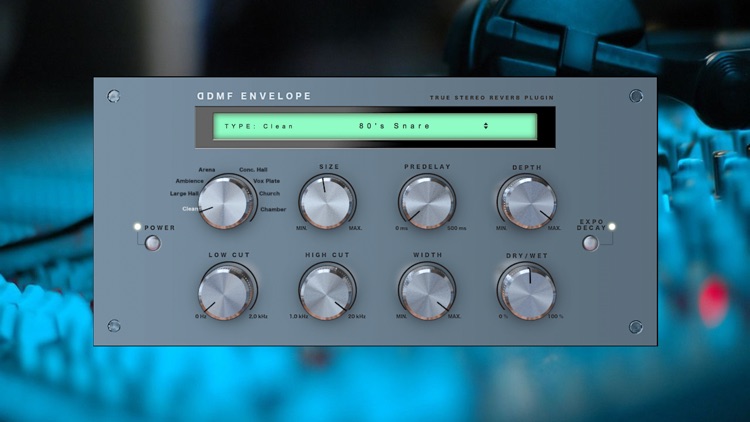 Envelope AU Reverb by DDMF