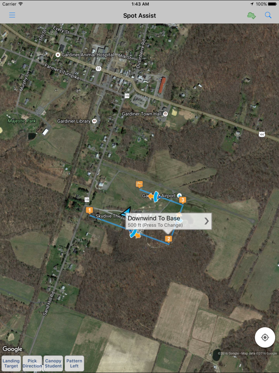 Screenshot #5 pour Spot Assist Skydiving Tool