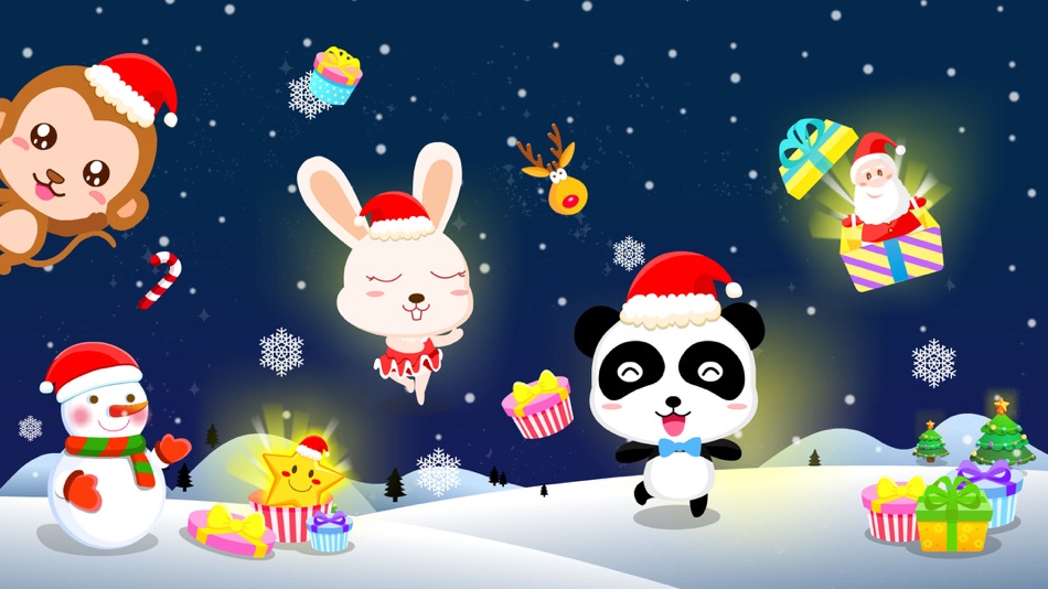#5. Merry Christmas -Activities (iOS) Podle: BABYBUS