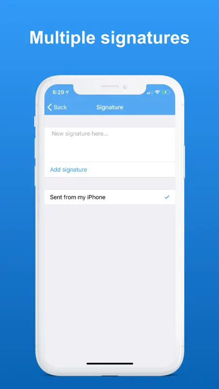 SMS Signature+ screenshot 3 of 3