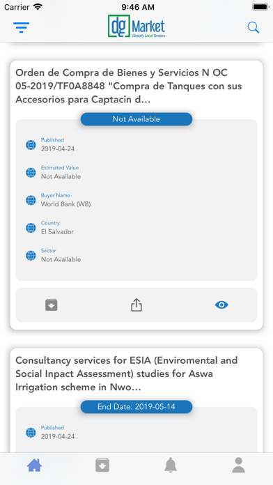 dgMarket Screenshot