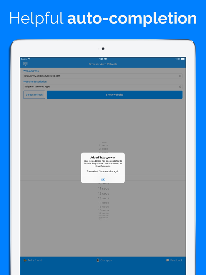 Browser Auto Refresh