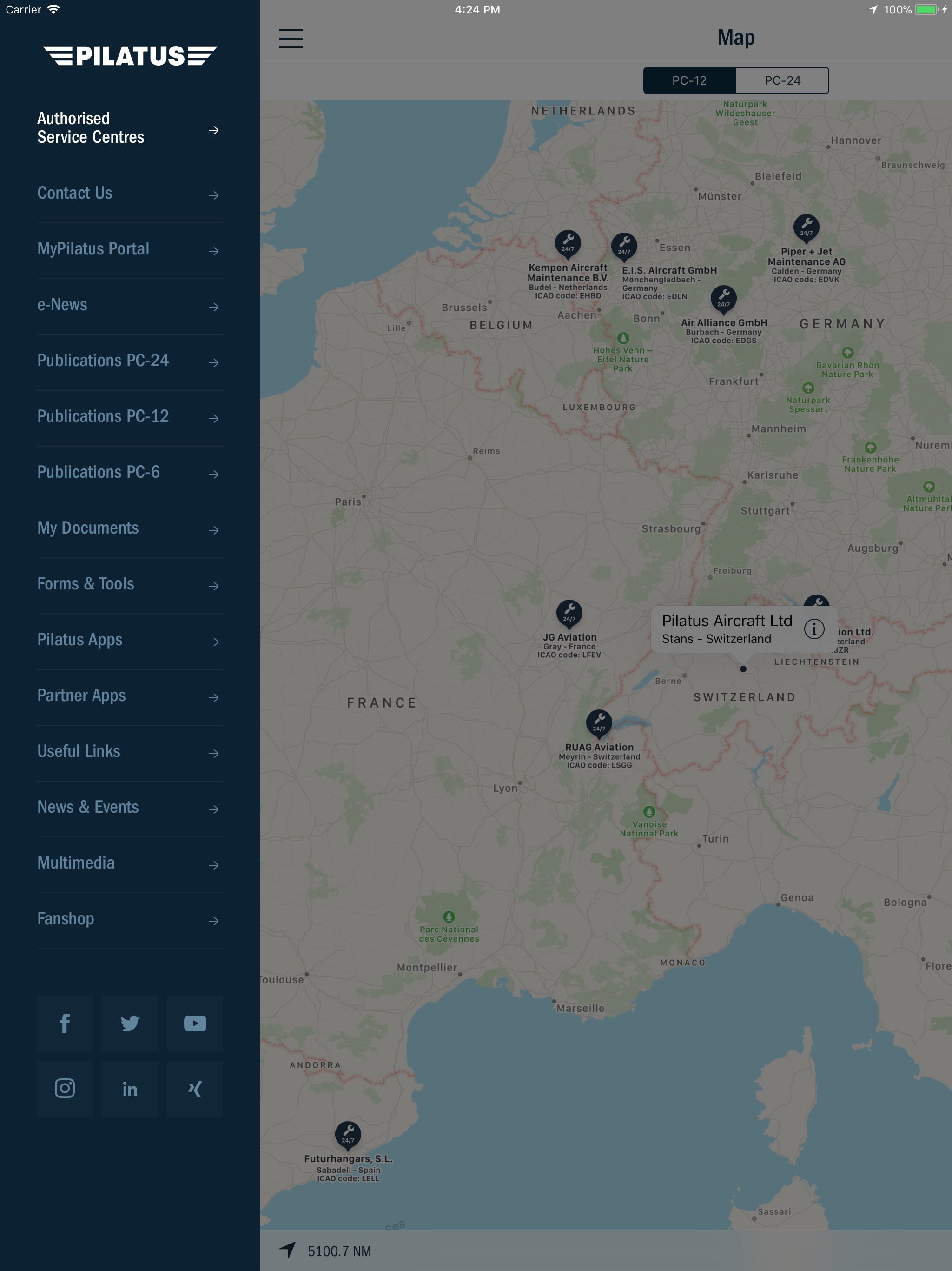 Pilatus Customer Service