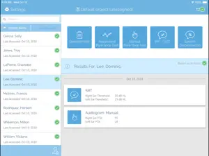 SHOEBOX Audiometry Pro screenshot #2 for iPad