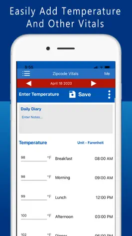 Game screenshot zipcode vitals tracker apk