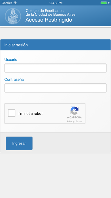 Screenshot #1 pour Servicios del CECBA