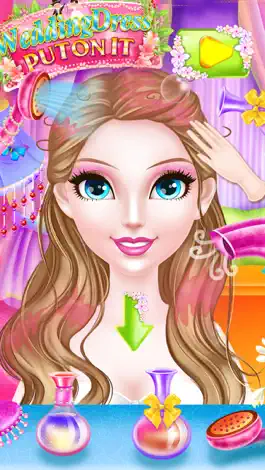 Game screenshot Wedding Dress-Girl Makeup Game apk