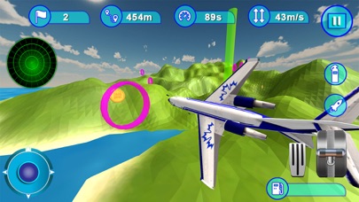 Screenshot #1 pour Fly Airplane 3D : Flight Games