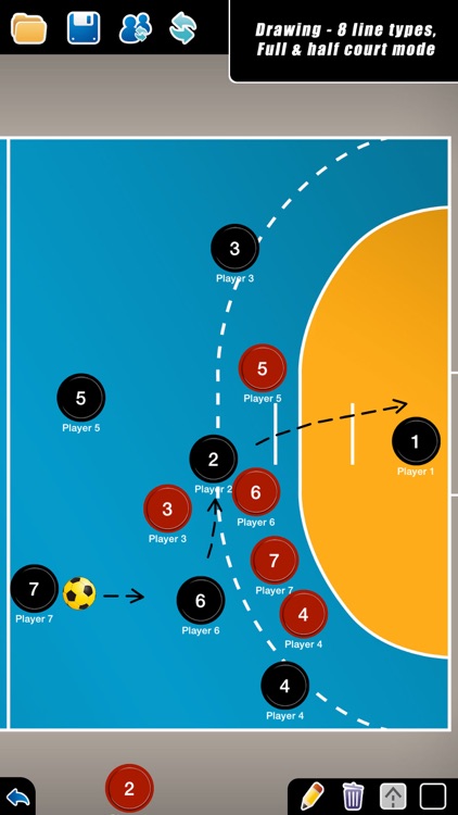 Coach Tactic Board: Handball++