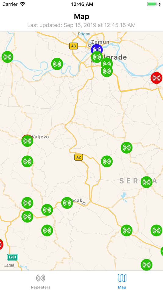 #2. Balkan HAM Repeaters (iOS) 由: Nikola Mladenovic