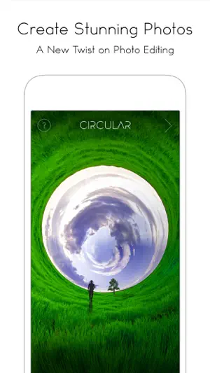 Circular Tiny Planet Editor screenshot 1