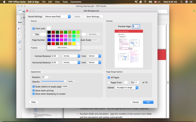Screenshot #1 pour PDF Office Suite - Edit & Sign