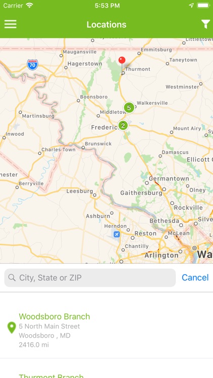 Woodsboro Bank's MobileBanking screenshot-3