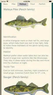 fishing expert-freshwater fish iphone screenshot 2