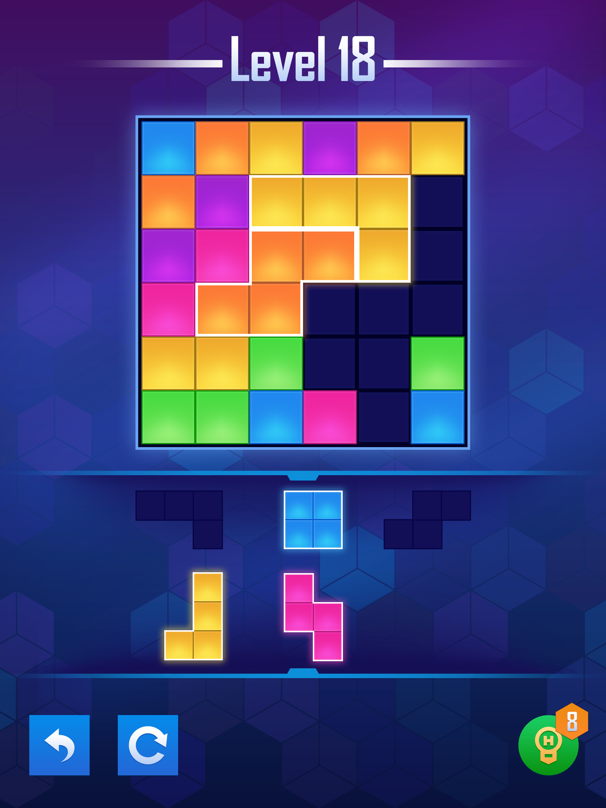 Block Puzzle Mania - Fill grid